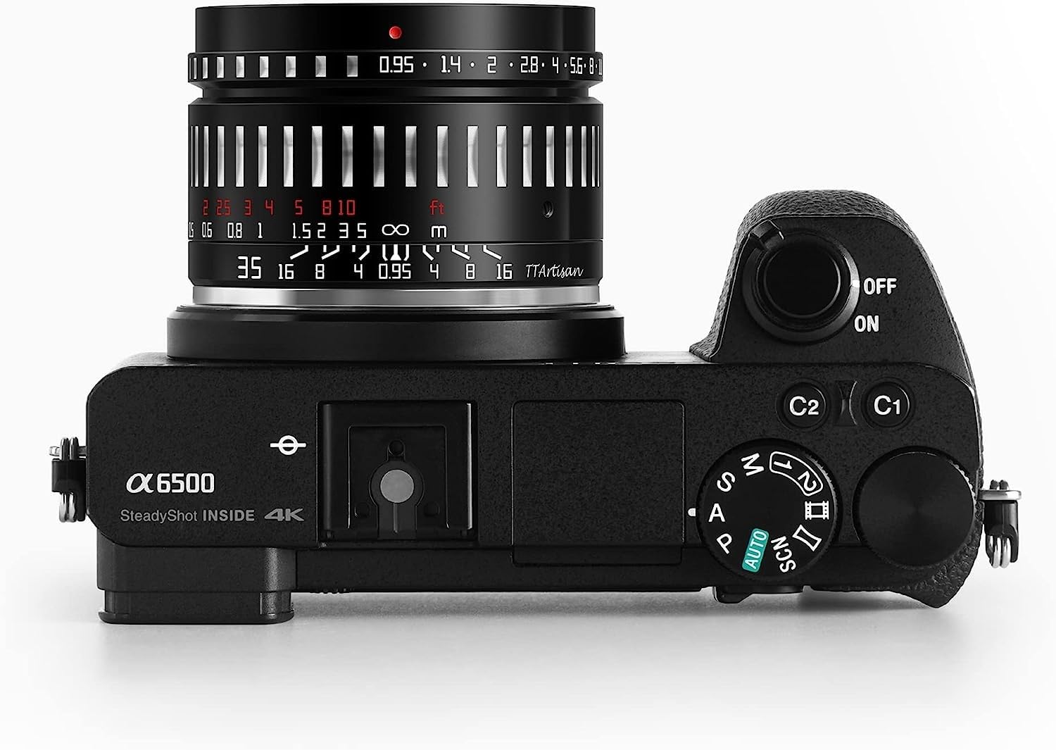 TTArtisan 35mm F0.95 E-Montagem Lente de grande abertura APS-C